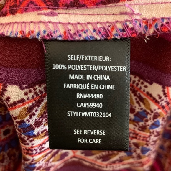 Red Boho Top - Picture 5 of 5